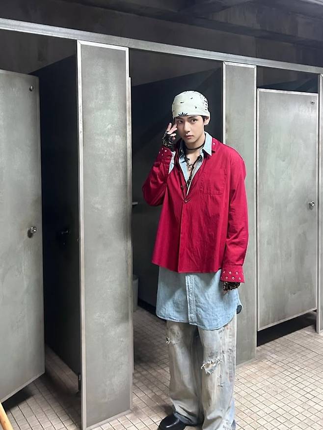 방탄소년단 뷔 소셜미디어