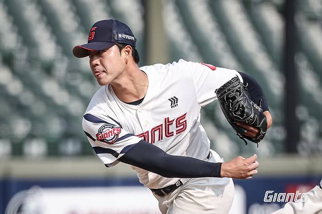 ▲ 윤성빈 ⓒ롯데 자이언츠