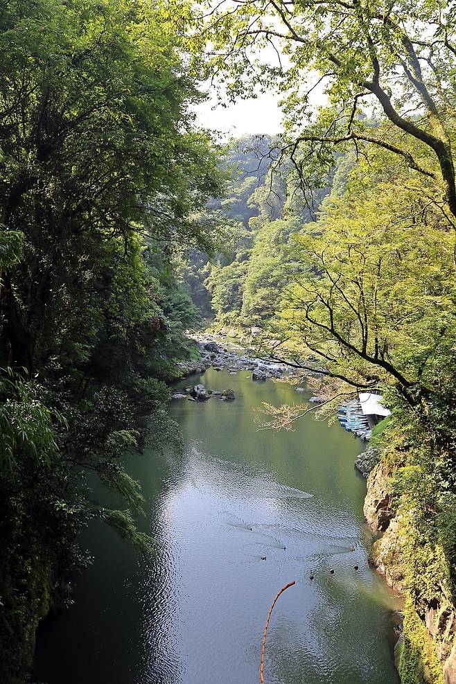 신비한 기운이 가득한 다카치호 협곡._최병일 기자