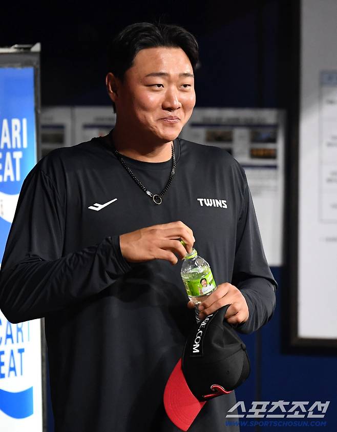 3일 고척돔에서 열리는 KBO리그 키움과 LG의 경기. 훈련을 준비하고 있는 LG 이재원. 고척=송정헌 기자songs@sportschosun.com