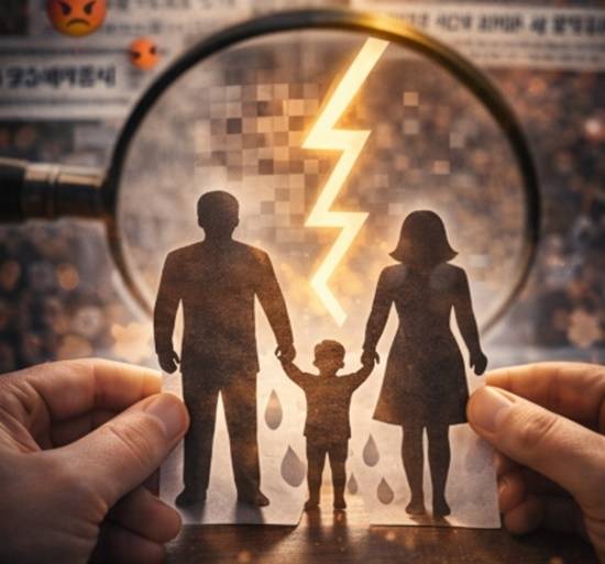 유명 연예인들은 본인의 언행은 물론, 가족 구성원까지 높은 수준의 책임 의식과 관리를 요구받는다. 연예인을 '공인'으로 바라보는 시선이 유지되는 한, 가족 역시 그 영향권에서 완전히 자유로울 수 없다는게 일반 대중의 정서다. /AI 이미지