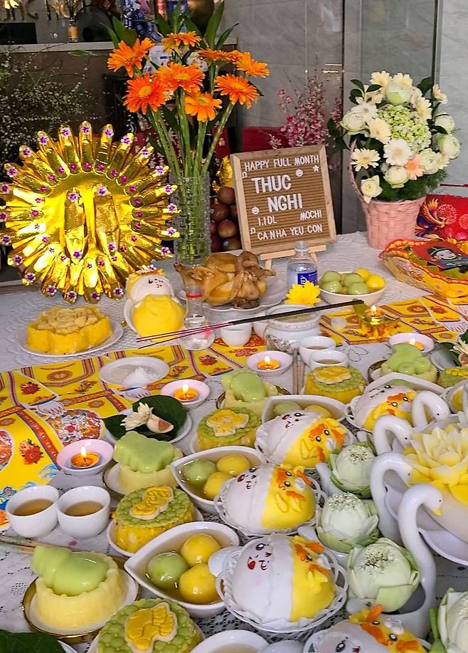 베트남 전통 돌상에도 쩨가 빠지지 않는다. / 사진. ⓒ신예희