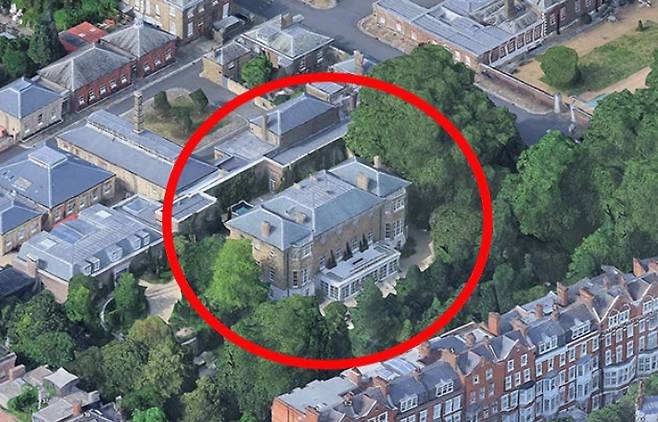 Providence House. 구글 어스 캡처