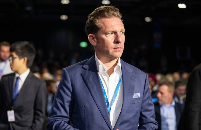 닉 캔디 영국 개혁당 재무담당자. SNS 캡처