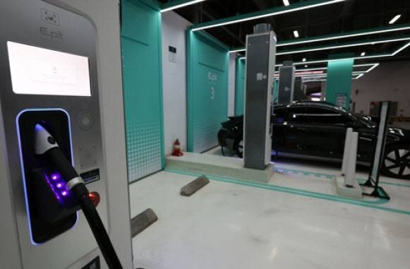 전기차 충전소 사진.(사진=연합뉴스)