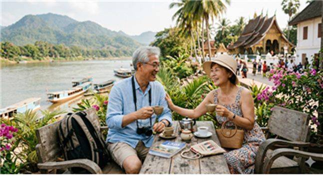 너그러운 라오스 분위기에 취해 다시 찾고 싶어진다 ⓒAI 제작