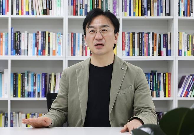 강정수 블루닷 AI연구센터장. 박범준 기자