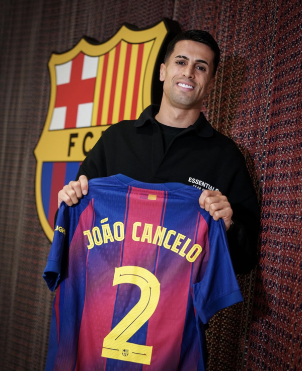 주앙 칸셀루(바르셀로나). 바르셀로나 인스타그램 캡처