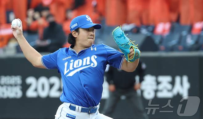 삼성 라이온즈 양창섭. ⓒ 뉴스1 김기남 기자