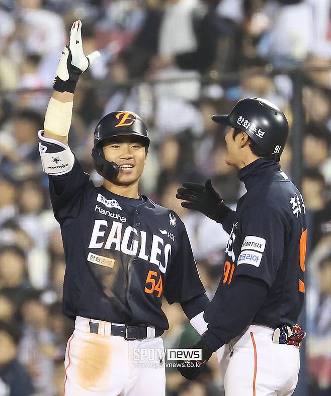 ▲ 오재원은 공수주를 모두 갖춘 특급 중견수 유망주로 한화의 기대를 한몸에 모으고 있다 ⓒ곽혜미 기자