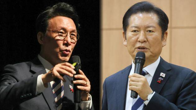 김민석 총리(왼쪽)와 정청래 대표.