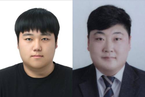 ◇불길이 번지는 상황을 목격하고 즉시 신고한 손정찬(23)씨와 불길이 번지는 상황을 목격하고 이웃들의 도움을 받아 소화기로 초기 진화에 나선 엄재영(33)씨. (사진 왼쪽부터)