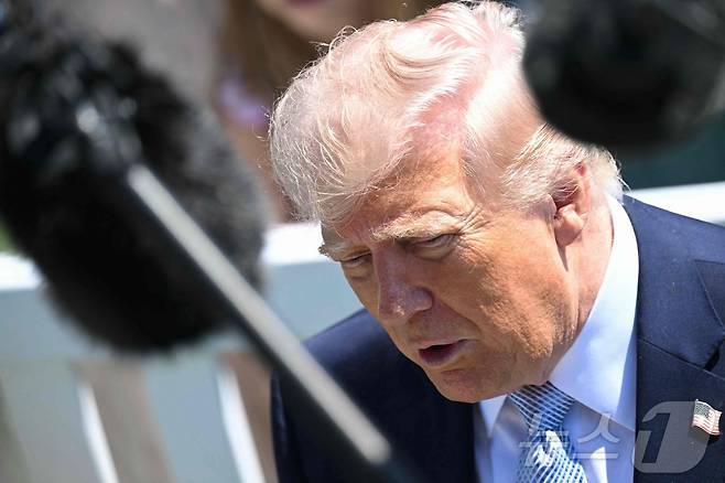 도널드 트럼프 미국 대통령. 2026.04.06. ⓒ AFP=뉴스1