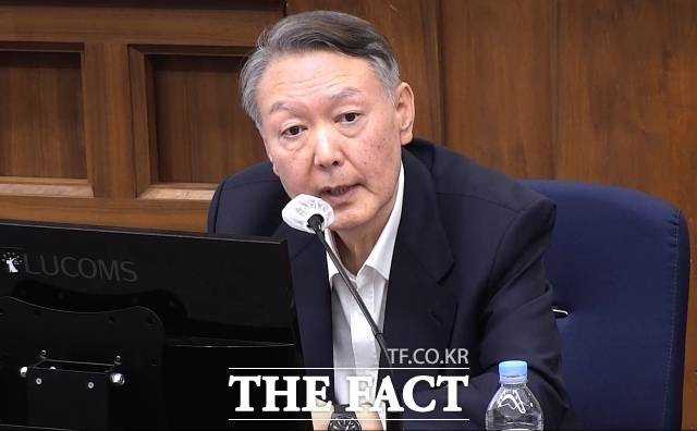 12·3 비상계엄 소방청장에게 일부 언론사의 단전·단수를 지시한 혐의로 재판에 넘겨진 이상민 전 행정안전부 장관의 항소심 2차 공판에 윤석열 전 대통령이 증인으로 출석했다. /서울중앙지법