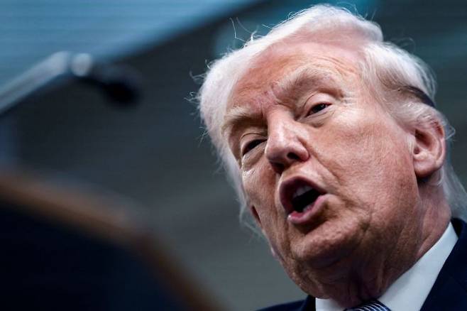 도널드 트럼프 미국 대통령. 로이터연합뉴스