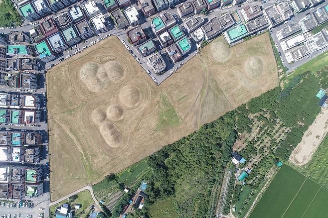 경북 경산 임당·조영 고분군/문화재청