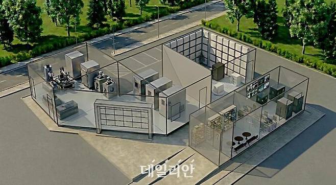 한국기계전기전자시험연구원(KTC) '방산·우주 시험평가 센터' 조감도.ⓒKTC