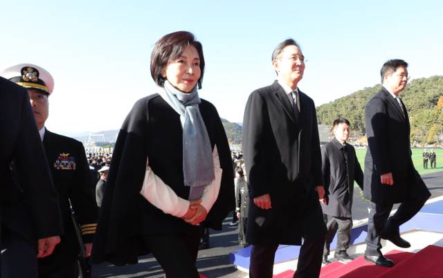 ▲ 이재용 삼성전자 회장과 홍라희 리움미술관 명예관장. 연합뉴스 자료 사진