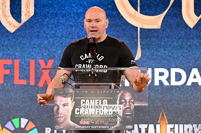 ▲ 데이나 화이트 UFC 대표.