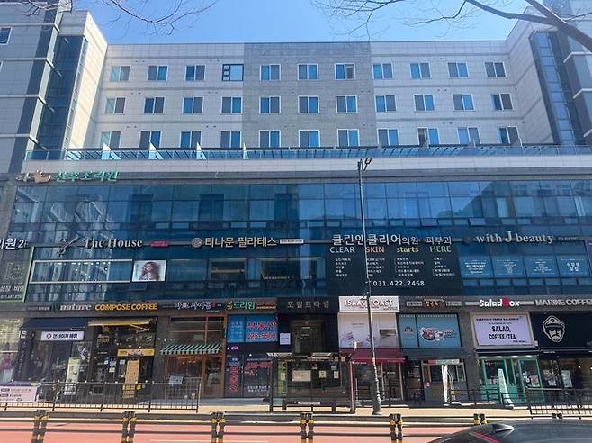 포일중앙 상권 전경. 사진제공 의왕시