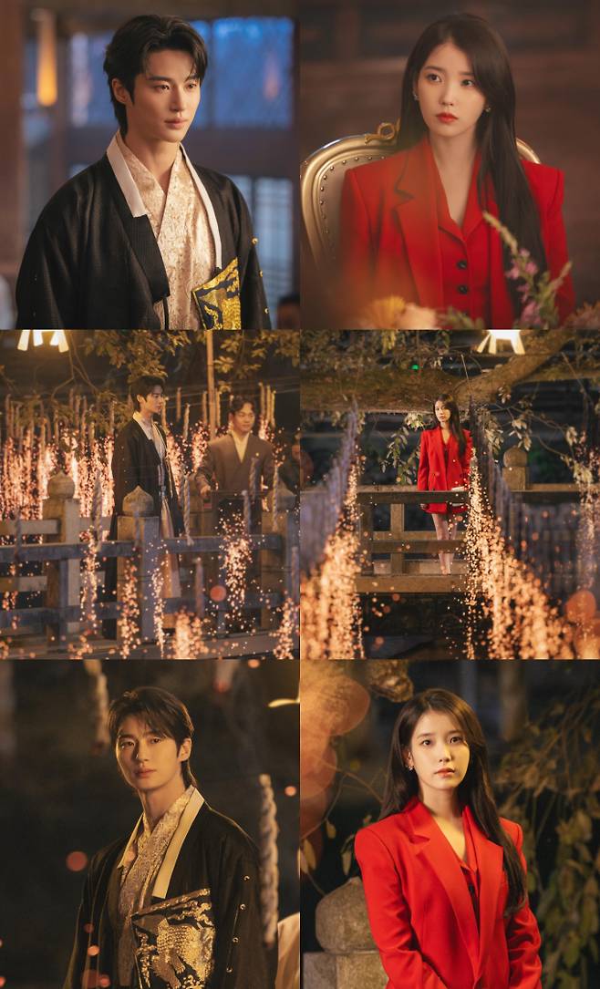 ‘21세기 대군부인’ 아이유X변우석, 첫 만남 (제공: MBC)