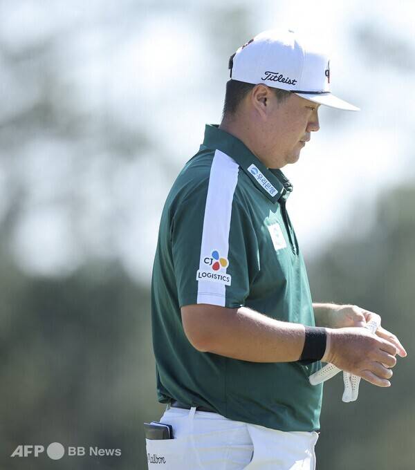 2026년 남자골프 메이저 대회 마스터스 토너먼트에 출전한 미국프로골프(PGA) 투어 멤버 임성재 프로가 1라운드에서 경기하는 모습이다. 사진제공=ⓒAFPBBNews = News1 (사진을 무단으로 사용하지 마십시오.)
