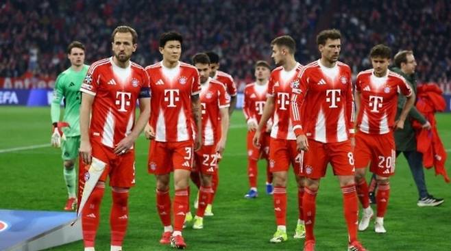 바이에른 뮌헨 선수들. 로이터 연합뉴스