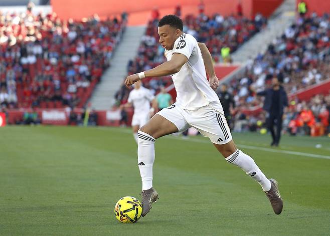 레알 마드리드 공격수 킬리안 음바페. AFP=연합뉴스