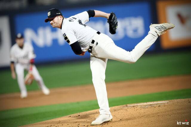 KT 위즈 시절 벤자민./KT Wiz