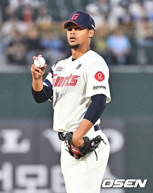 롯데 자이언츠 엘빈 로드리게스. /OSEN DB