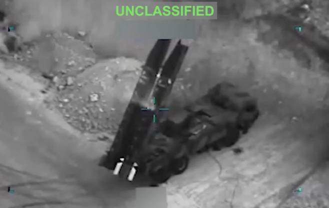 미군이 공격한 이란의 미사일 발사대 (사진=UPI 연합뉴스)