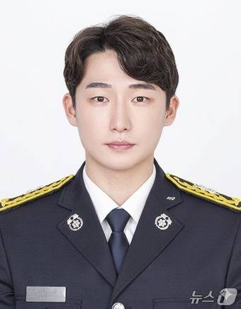 전북 익산소방서 팔봉 119안전센터 권선범 소방교.(전북소방본부 제공. 재판매 및 DB금지)