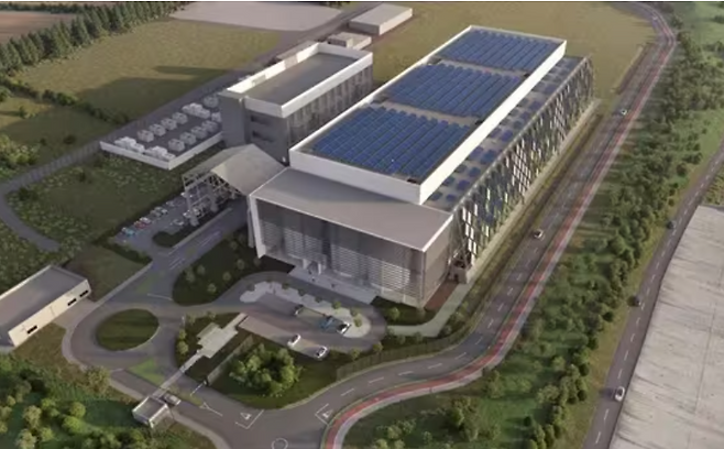 아일랜드에선 강화된 규제에 따라 재생에너지 발전과 데이터센터를 결합한 새로운 개발 모델이 등장했다. 더블린 북쪽 드로게다 지역에서 추진되는 ‘드로게다 에너지 파크’의 조감도.