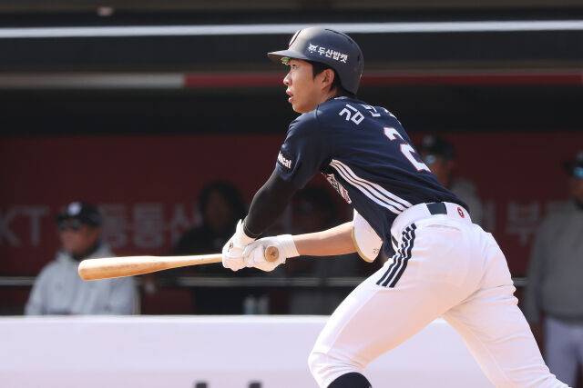 두산 베어스 김민석./두산 베어스