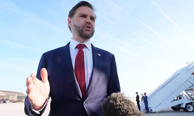 JD 밴스 미국 부통령. AP연합뉴스