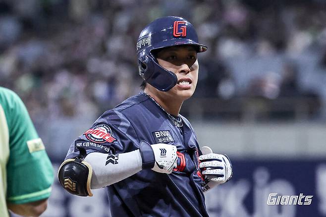 ▲ 황성빈 ⓒ롯데 자이언츠