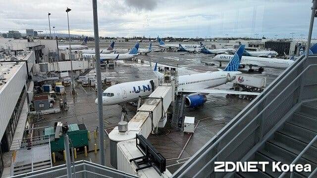 미국 캘리포니아 주 샌프란시스코 공항 전경. (사진=지디넷코리아)