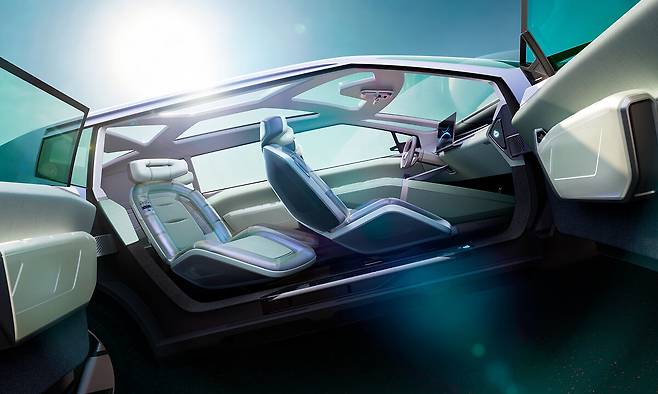 어스 콘셉트 내장. 현대차 제공