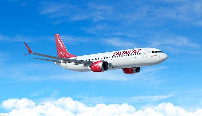 이스타항공은 올 1분기 국내 항공사들 중 가장 높은 탑승률을 기록했다. / 이스타항공