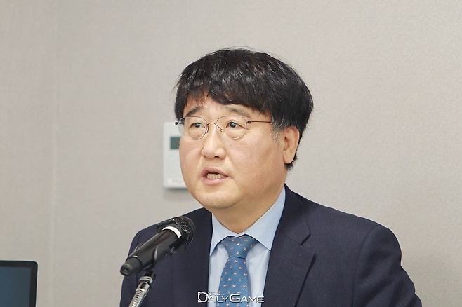 한국게임정책자율기구 황성기 의장.