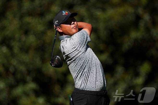PGA 투어 김시우. ⓒ AFP=뉴스1