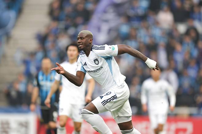 인천축구전용경기장/ K리그1/ 인천유나이티드 vs 울산HDFC/ 울산 말컹/ photo by Jaehoon Jung