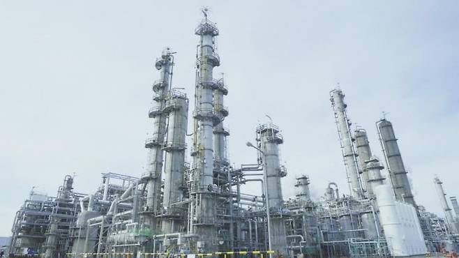 롯데케미칼 대산 공장. 롯데케미칼 제공