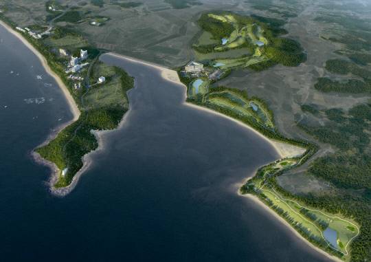 태안 안면도 3·4지구 조감도. 충남도 제공