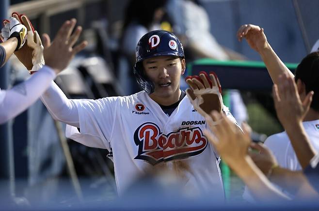 ▲ 안재석 ⓒ두산 베어스