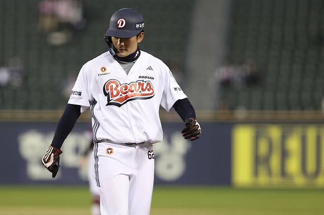 ▲ 안재석 ⓒ두산 베어스