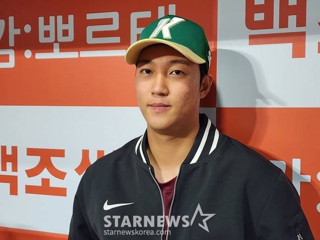 12일 복귀전을 마친 안우진. /사진=박수진 기자