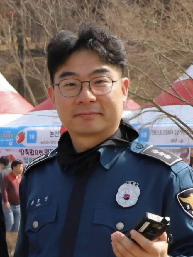 3년 연속 논산딸기축제의 안녕을 책임지며 지역 치안의 패러다임을 바꾼 최효진 논산경찰서 경비안보과장.(사진=장병일 기자)