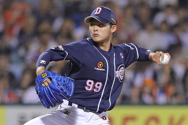 ▲ 이교훈 ⓒ두산 베어스