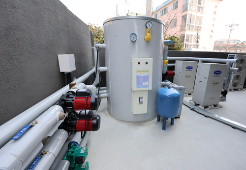 ▲주택에 설치된 히트펌프. 사진= 연합뉴스